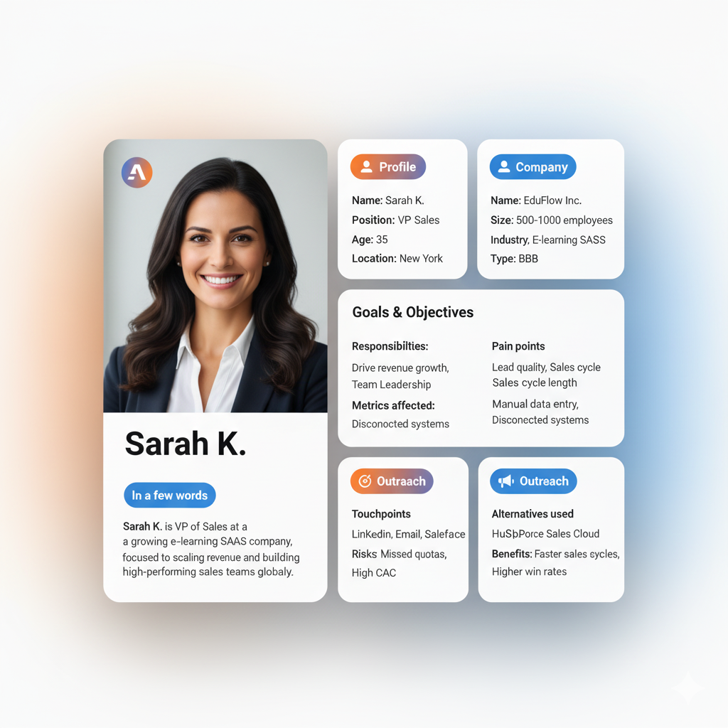 AI ICP Builder interface preview